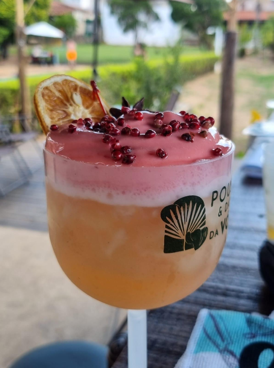 Drink especial da Pousada Vó Tuca